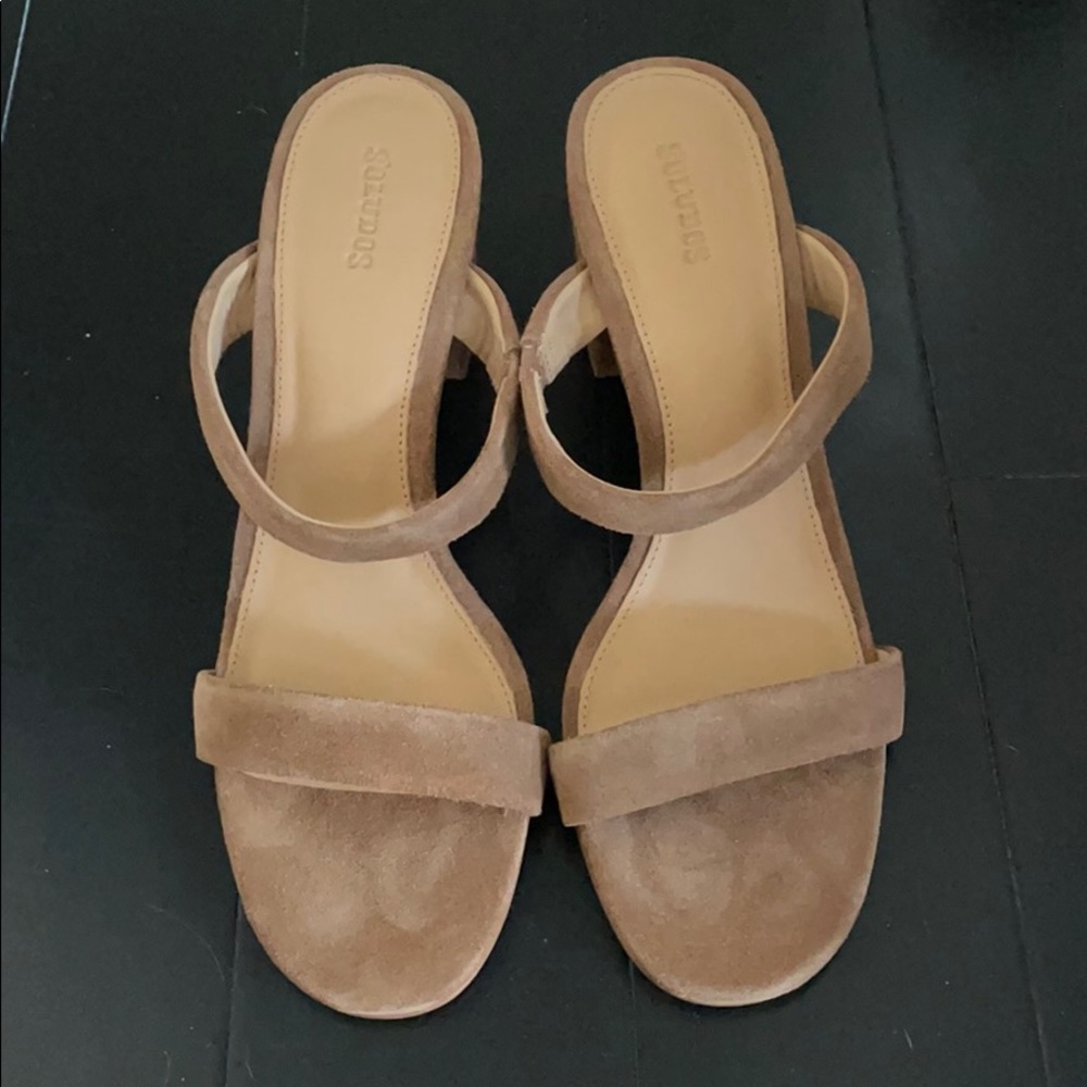 Soludos Ines suede heels